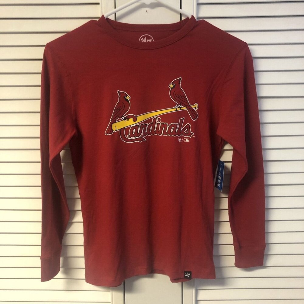 🆕 Cardinals size S Red Long Sleeved Tee